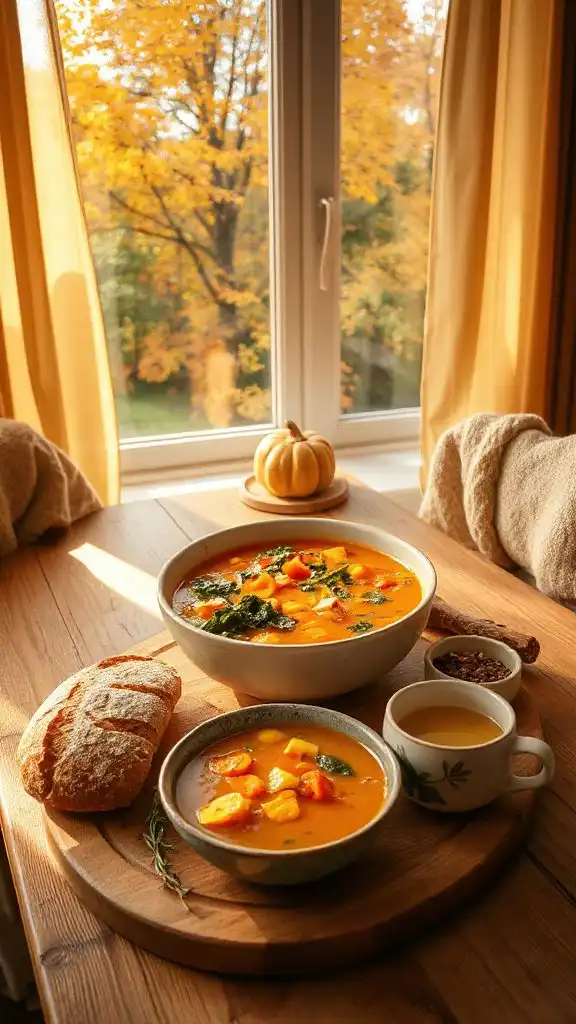 hearty autumn vegetable soup