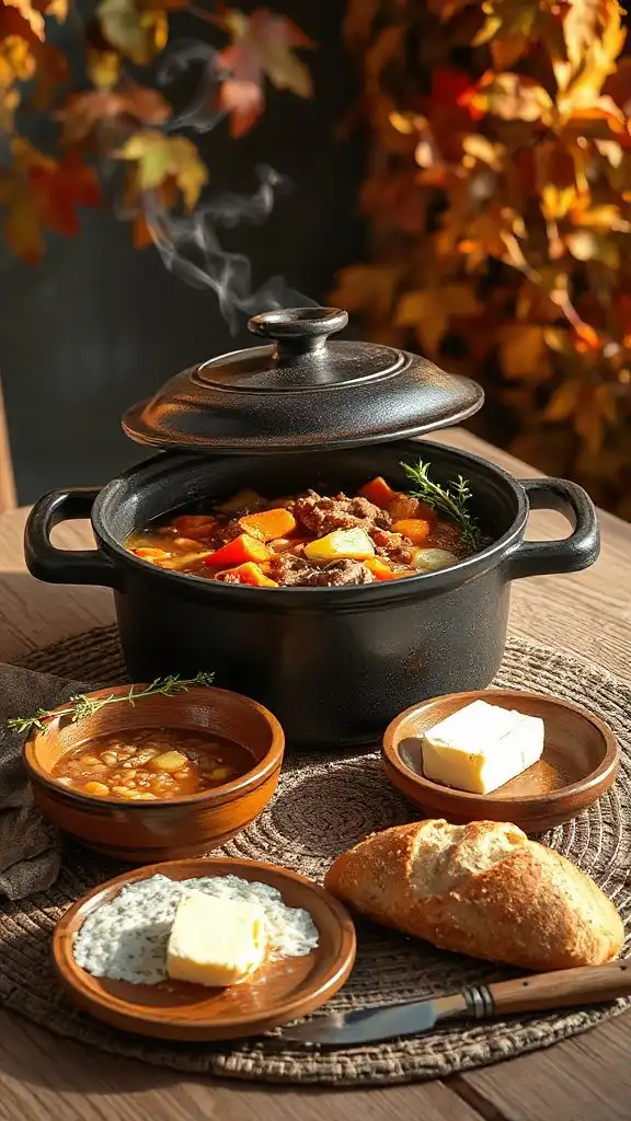 hearty beef barley soup