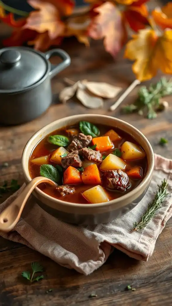 hearty beef vegetable soup