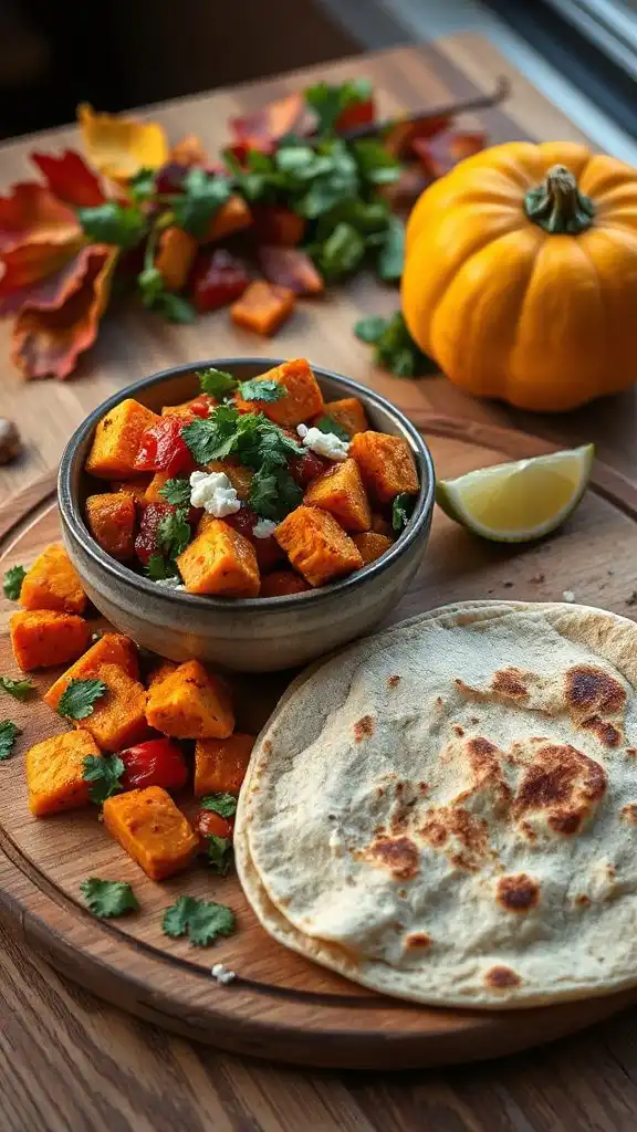 hearty breakfast sweet potato hash