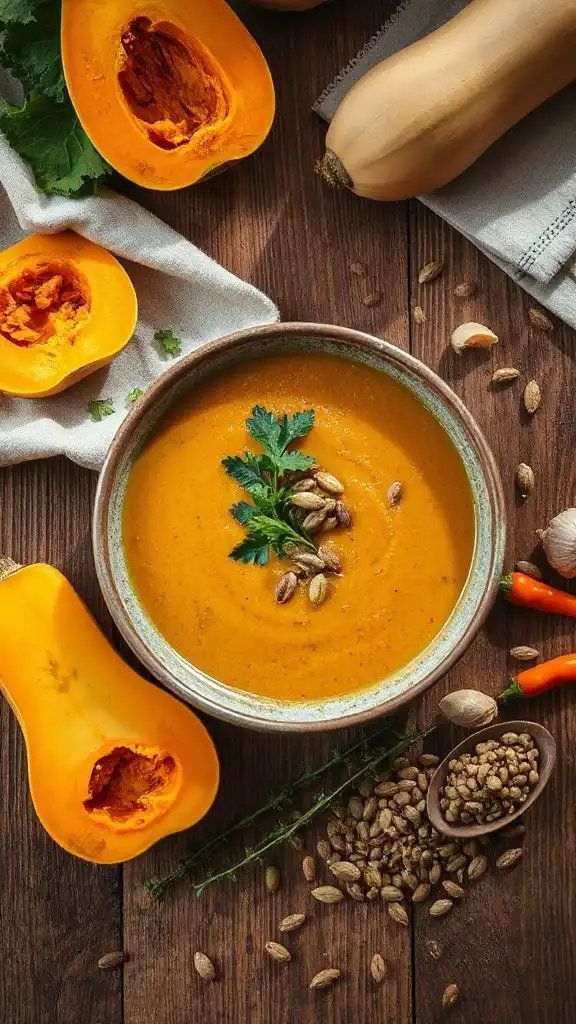 hearty butternut squash soup hearty butternut squash soup