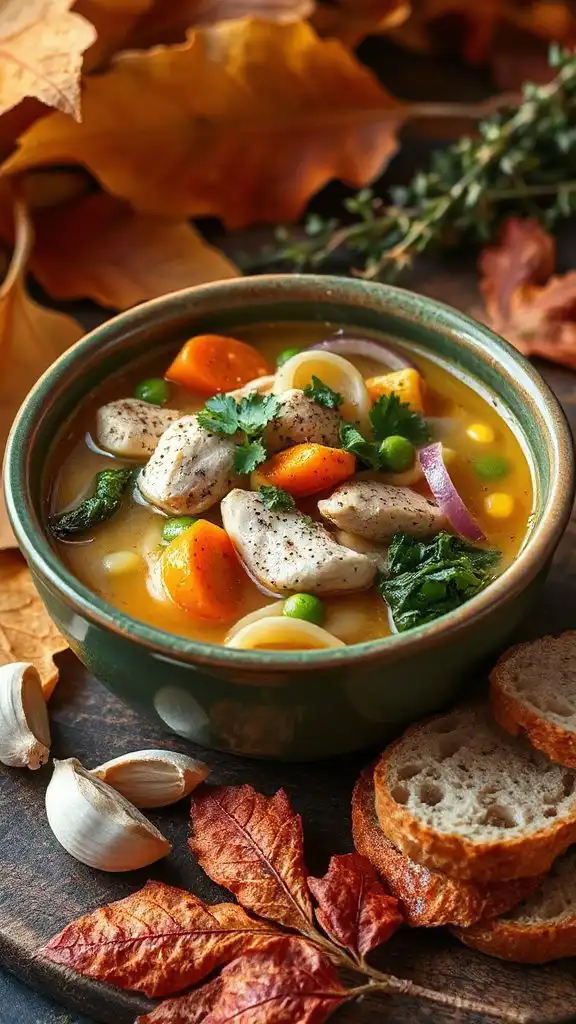 hearty chicken noodle soup