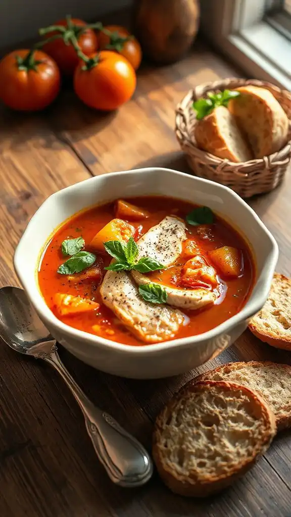 hearty chicken soup recipe