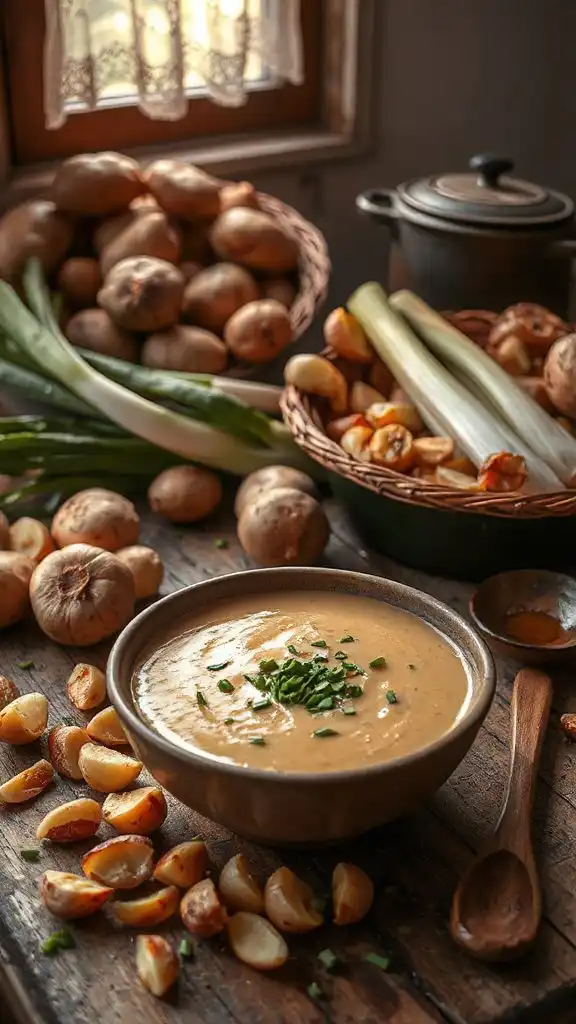 hearty creamy potato soup