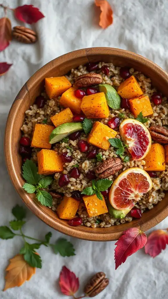 hearty fall salad recipe