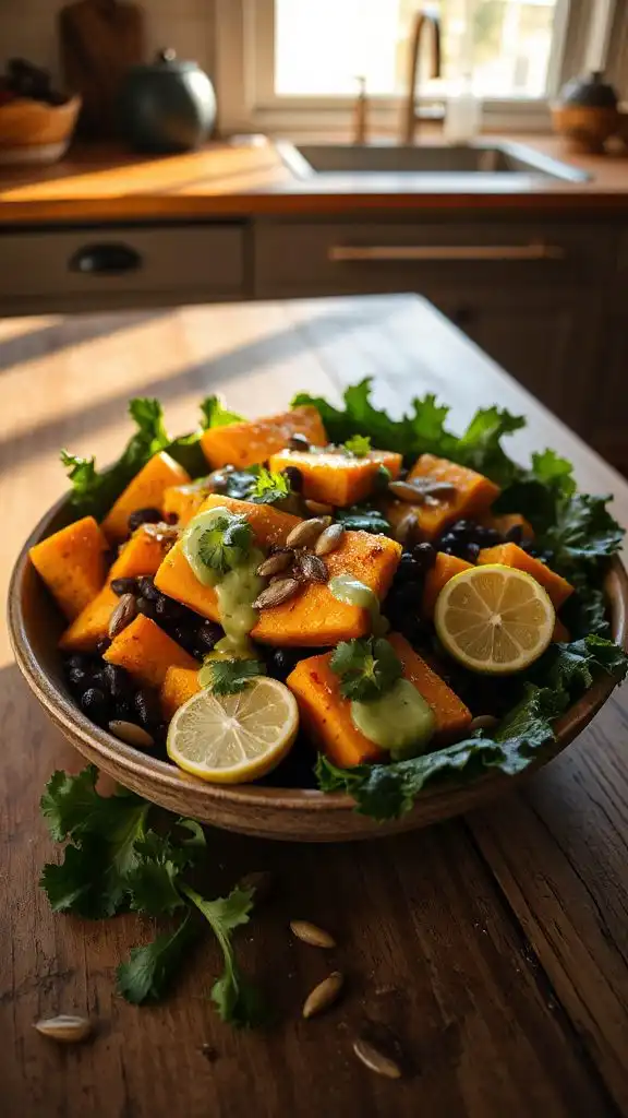 hearty fall salad recipe
