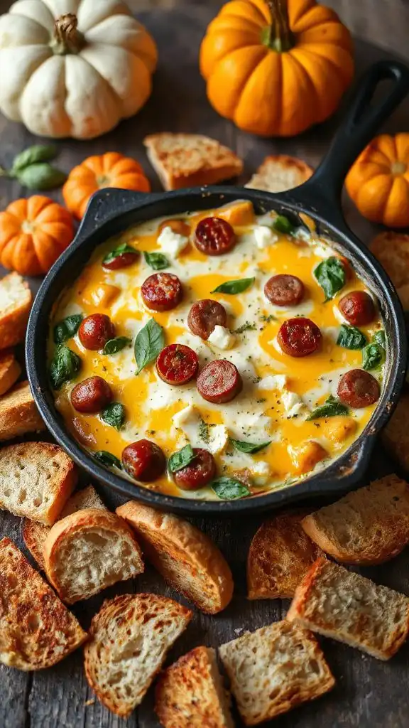 hearty italian sausage dip
