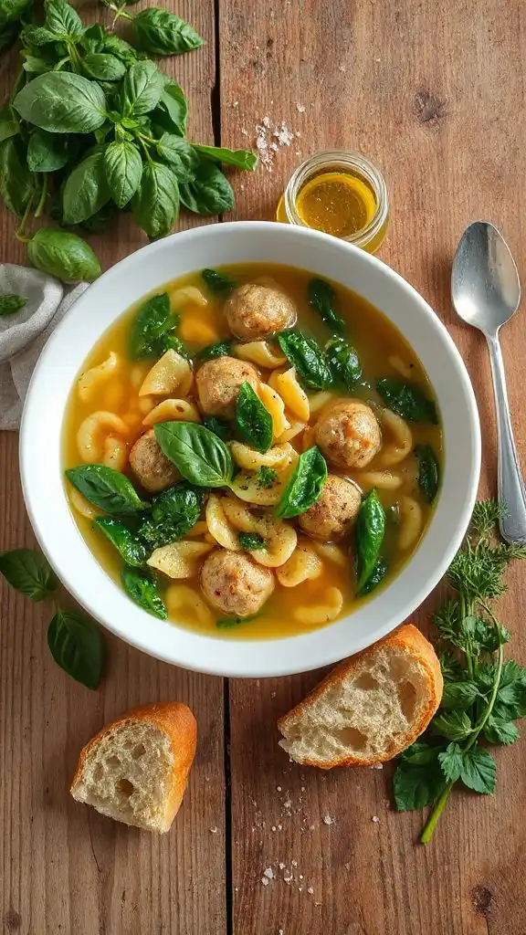 hearty italian wedding soup
