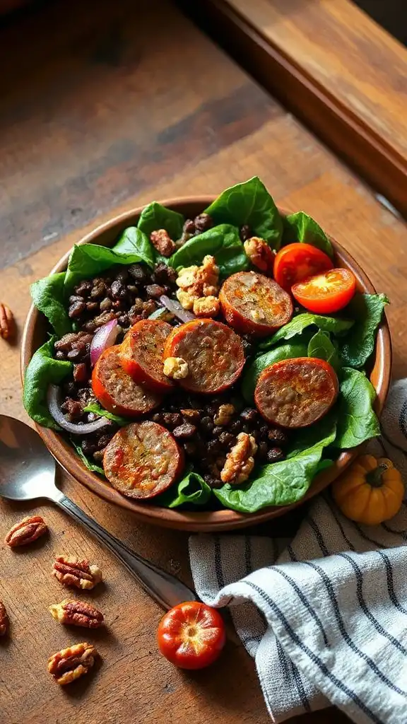 hearty lentil salad recipe