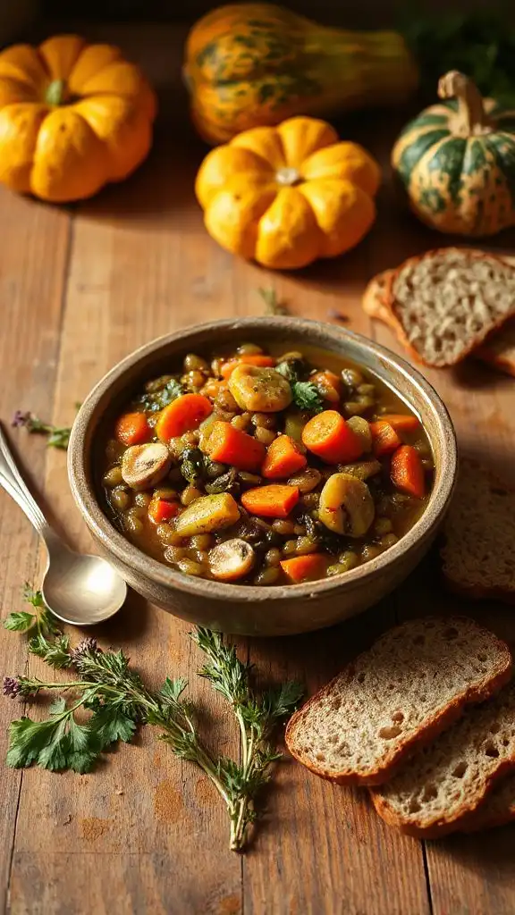 hearty lentil vegetable stew