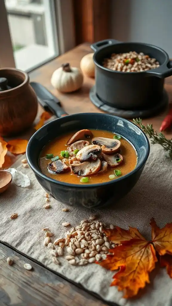 hearty miso mushroom soup hearty miso mushroom soup