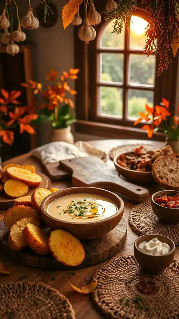 hearty parsnip potato chowder
