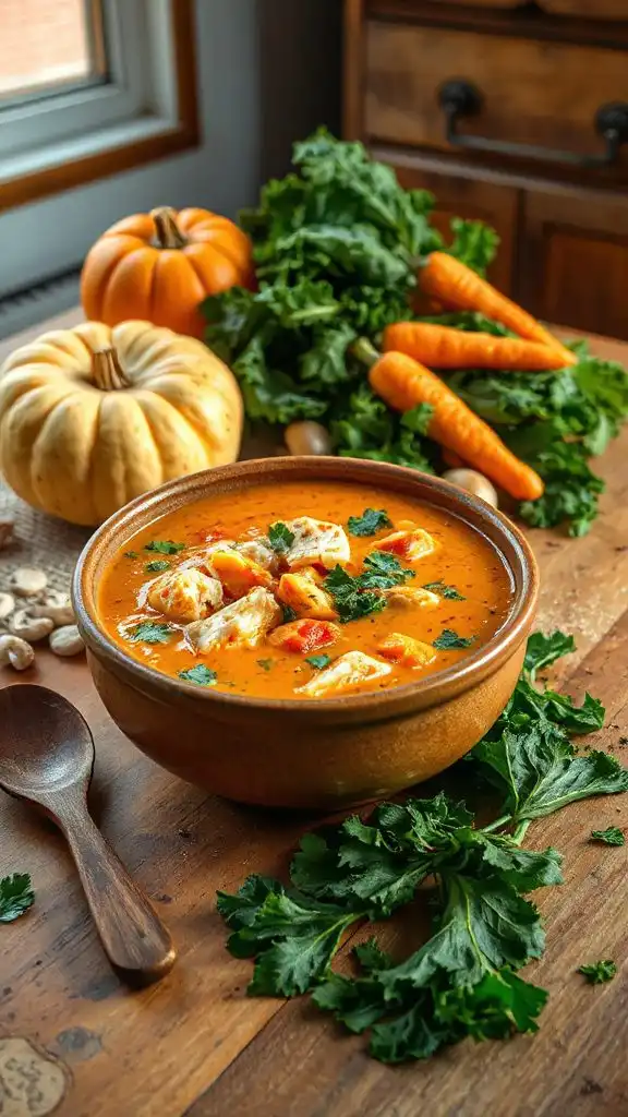 hearty pumpkin chicken chowder hearty pumpkin chicken chowder