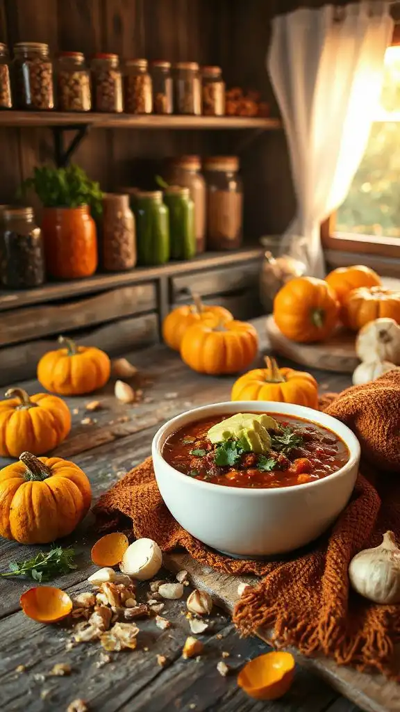hearty quinoa chili recipe