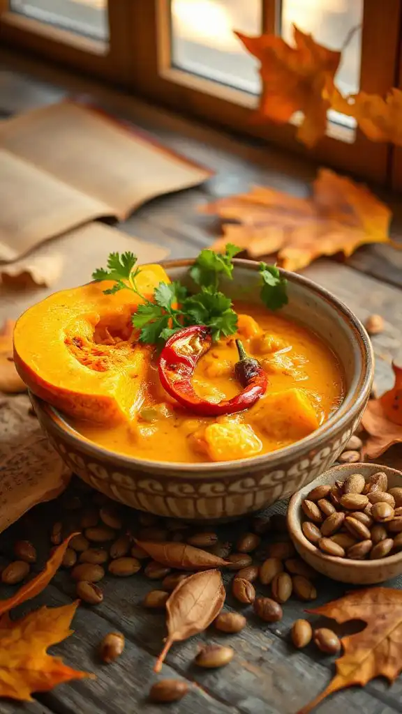 hearty red lentil curry