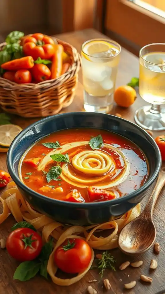 hearty roasted tomato soup