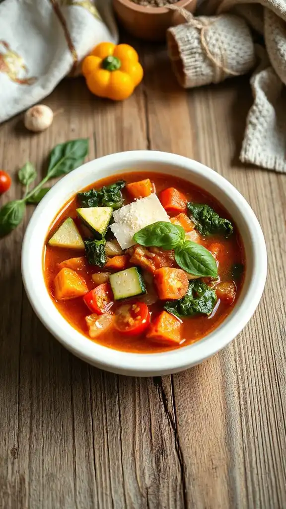 hearty seasonal vegetable soup