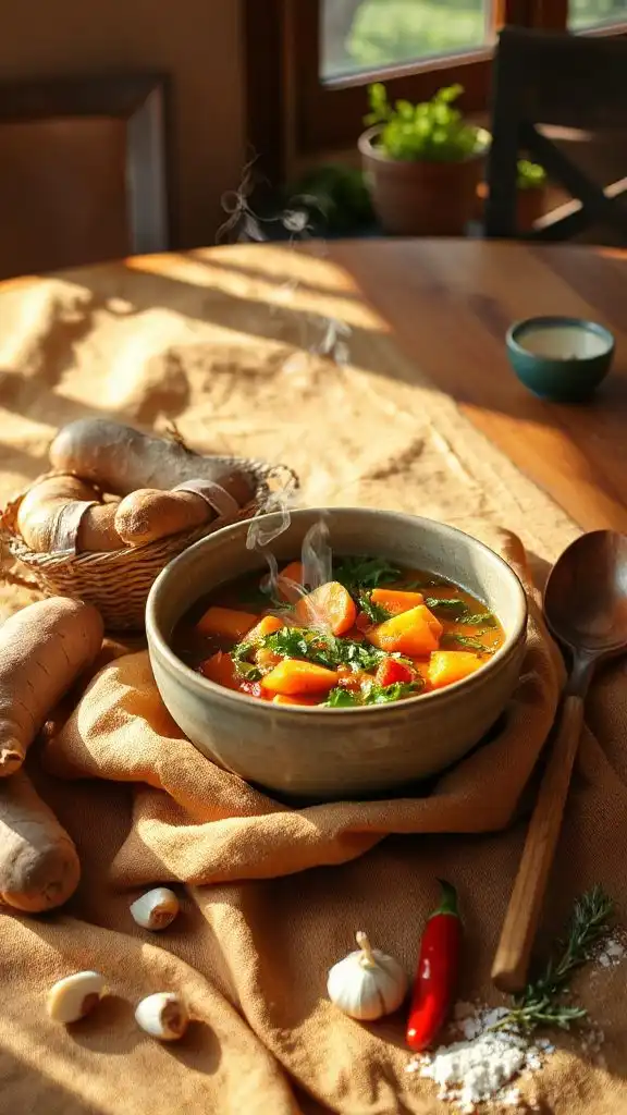 hearty seasonal vegetable soup