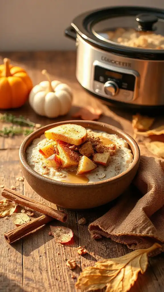 hearty slow cooker oatmeal
