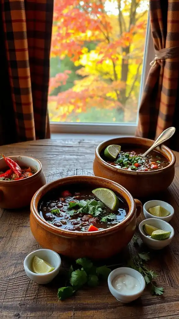 hearty spicy black bean soup hearty spicy black bean soup