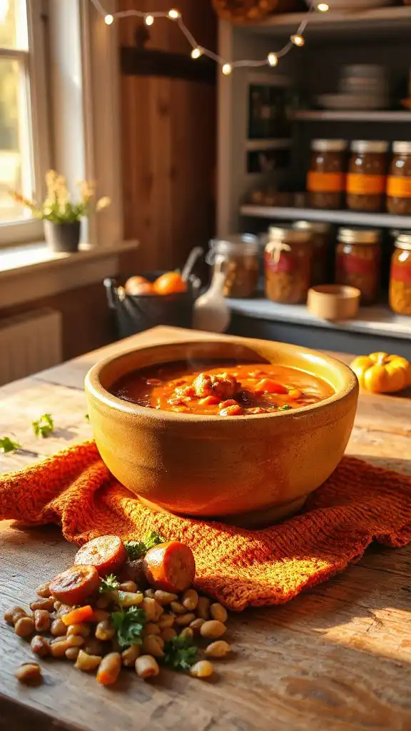 hearty spicy sausage soup hearty spicy sausage soup