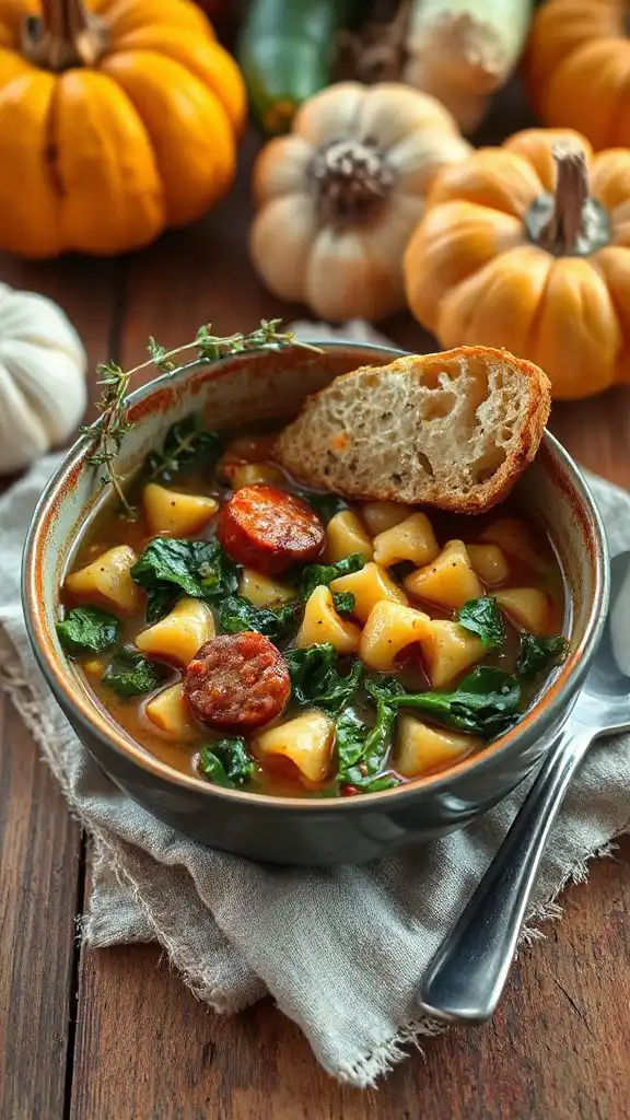 hearty spicy sausage soup hearty spicy sausage soup
