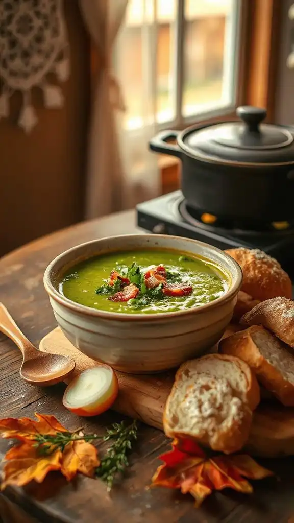 hearty split pea soup