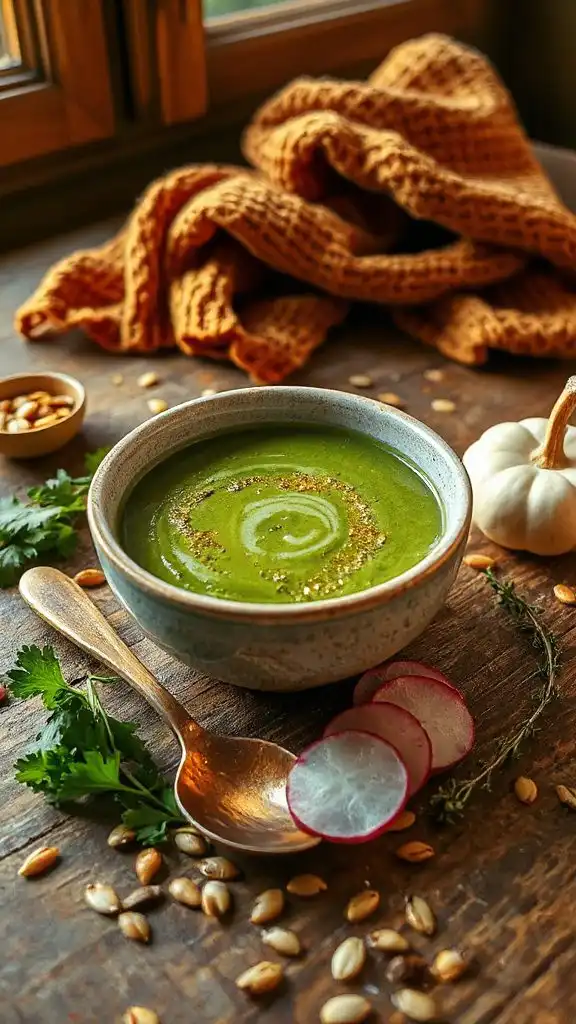 hearty split pea soup