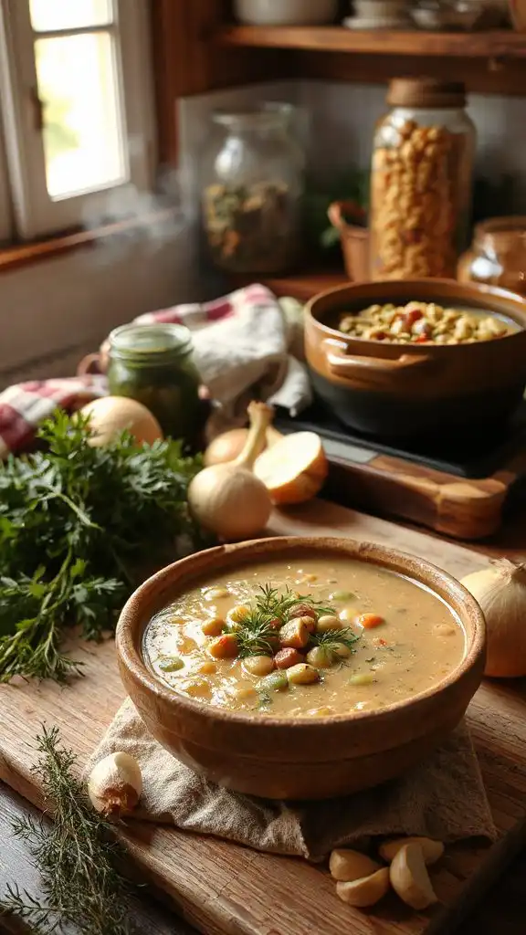 hearty split pea soup