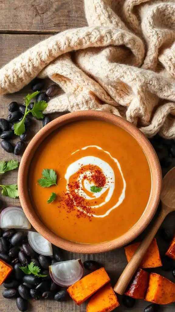 hearty sweet potato soup