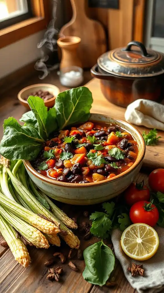 hearty swiss chard chili hearty swiss chard chili
