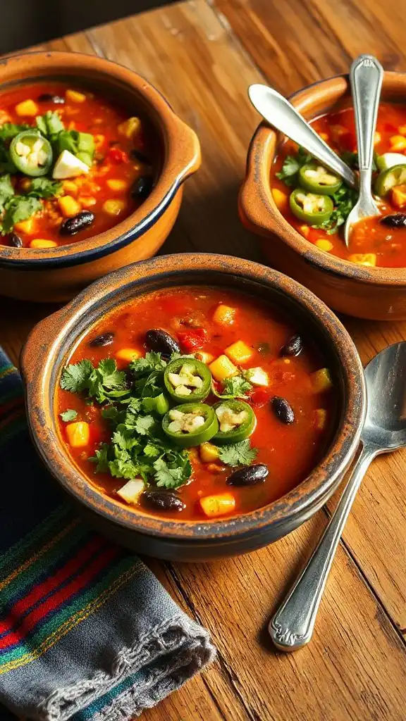 hearty taco soup recipe