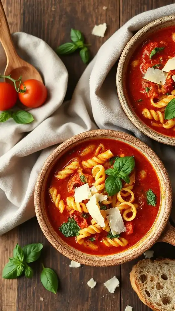 hearty tomato basil soup