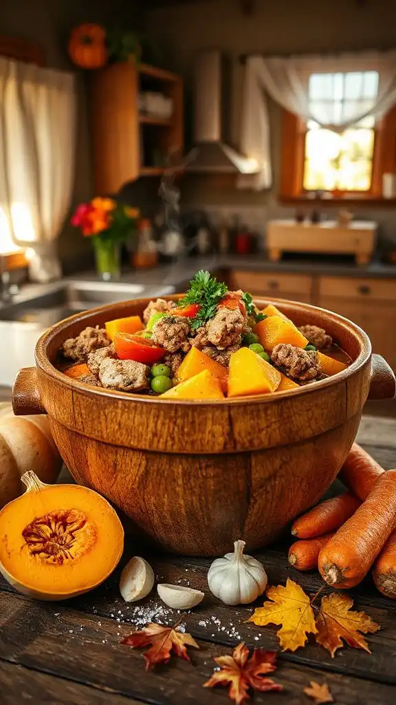 hearty turkey vegetable stew