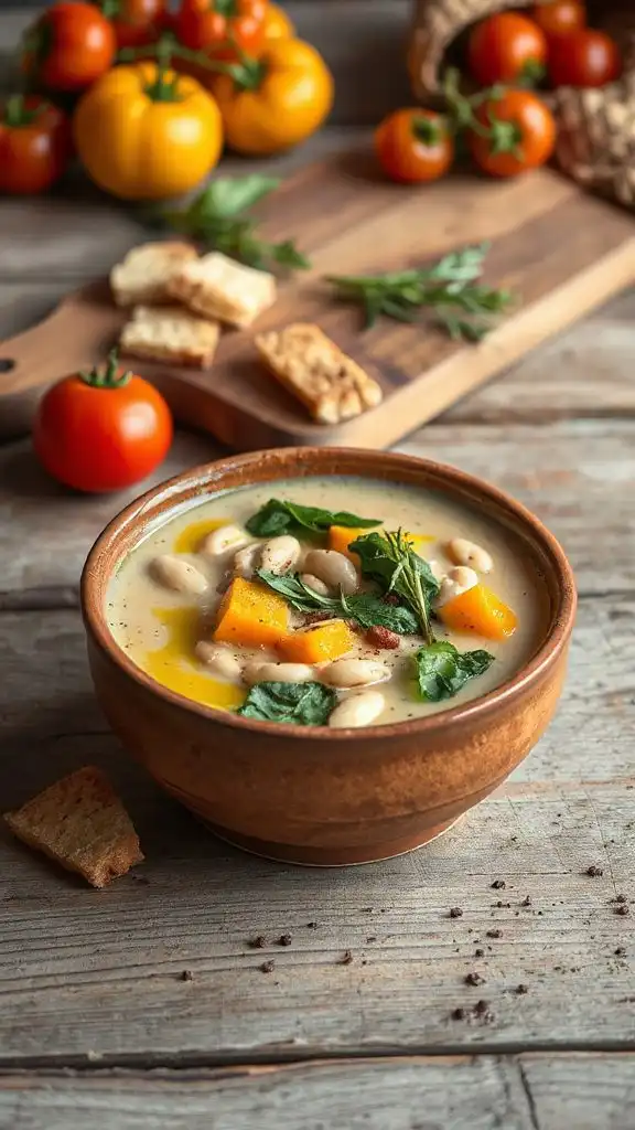hearty tuscan bean stew