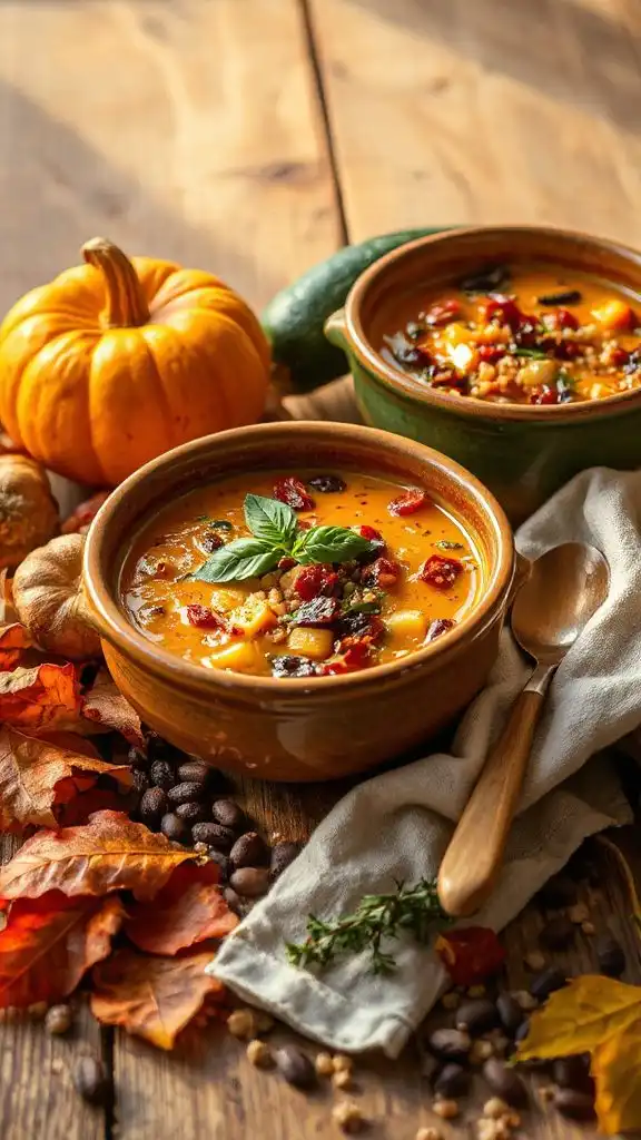 hearty vegan autumn soup