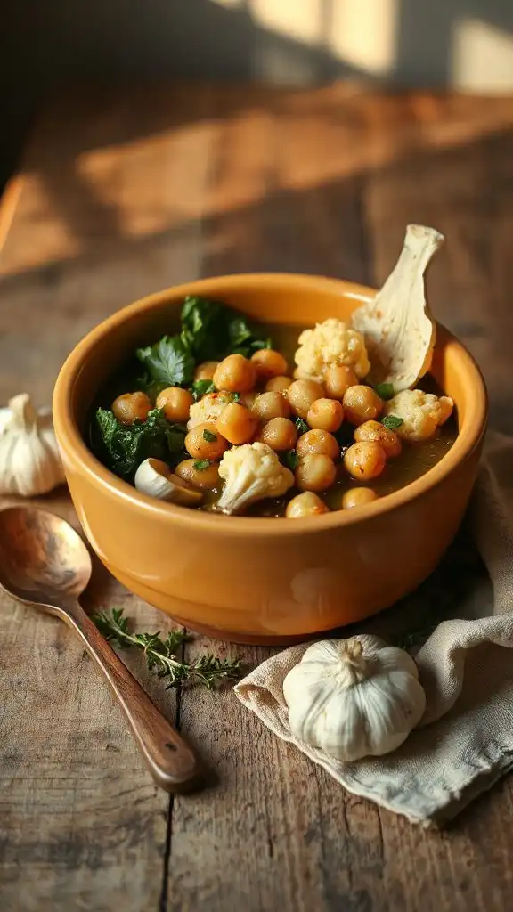 hearty vegan chickpea stew