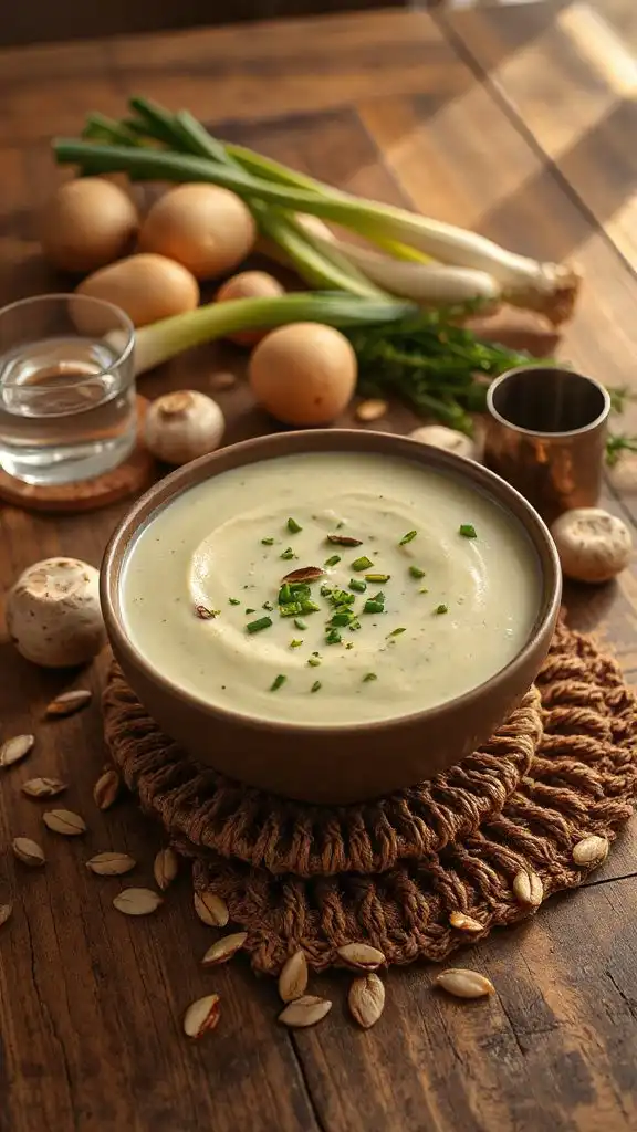 hearty vegan potato soup