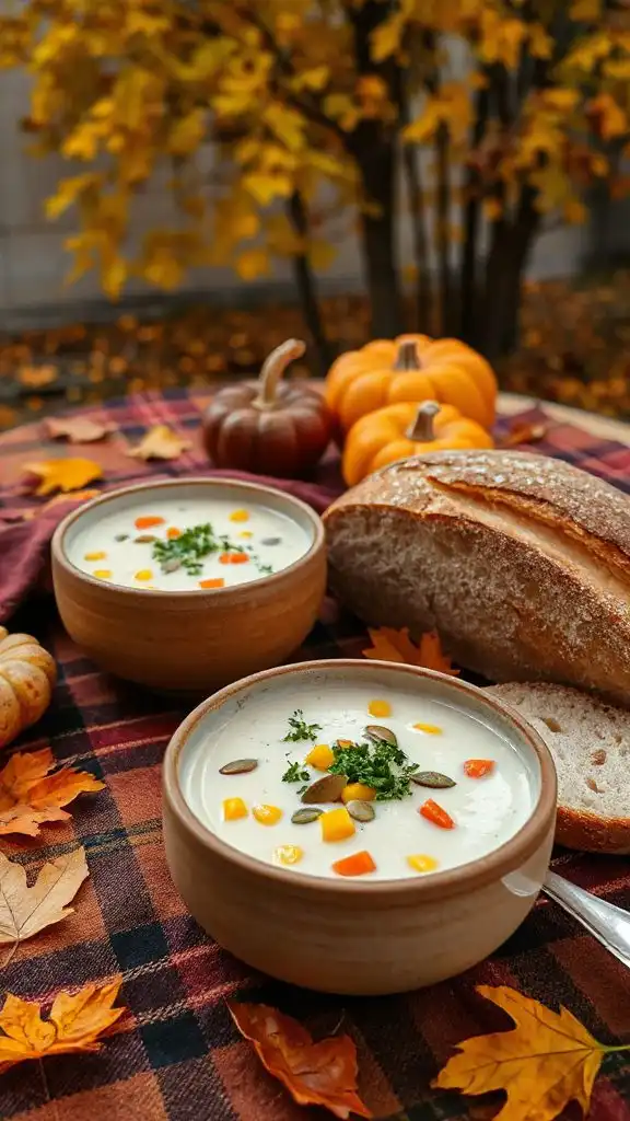 hearty vegan vegetable chowder