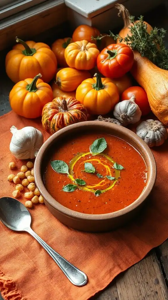 hearty vegetable chickpea soup