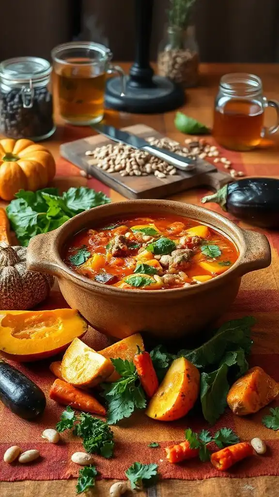 hearty vegetable soup recipe
