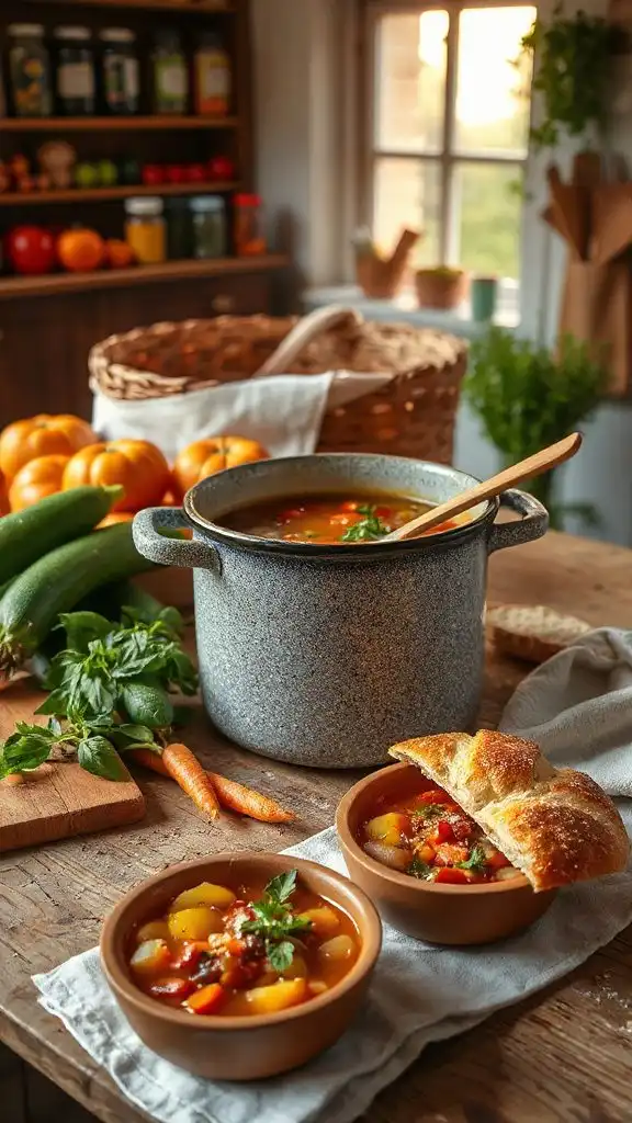 hearty vegetable soup recipe