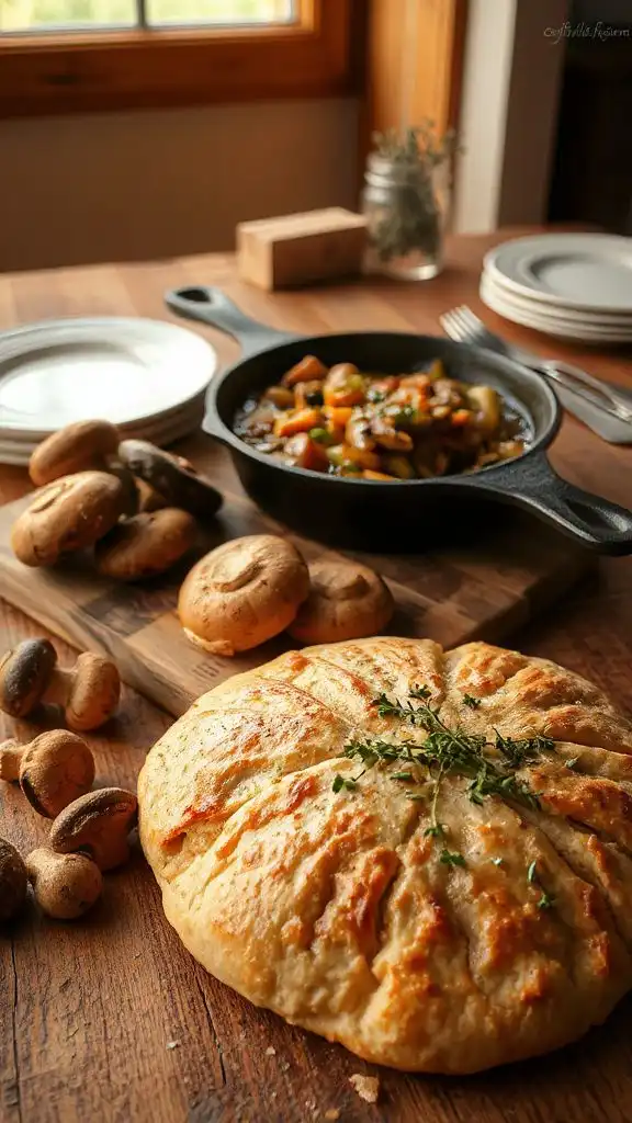 hearty vegetarian comfort food