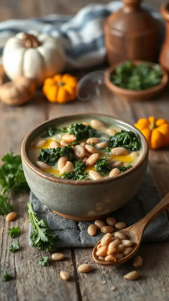 hearty white bean soup hearty white bean soup