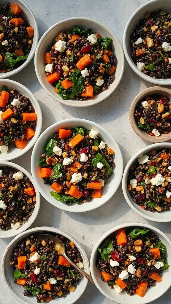 hearty wild rice salads