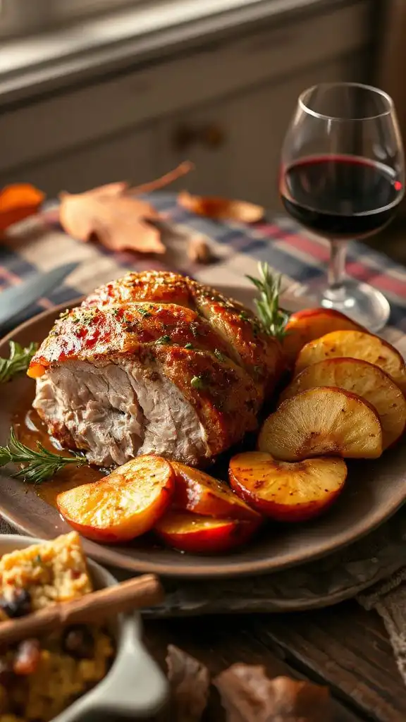 herb crusted pork belly delight