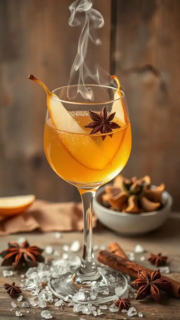 herbal infused pear cocktail recipe