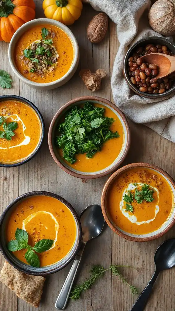 high protein fall soups