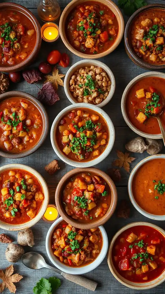 high protein fall soups