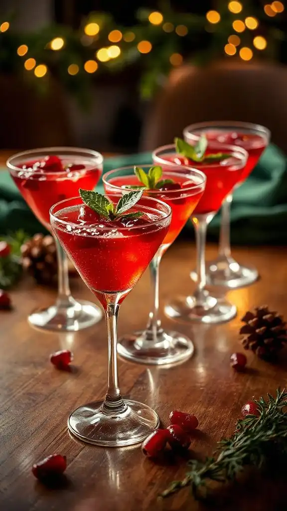holiday pomegranate cocktail recipes